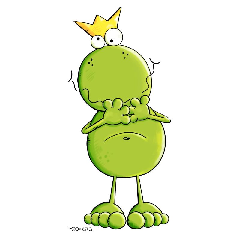 Frosch mit Krone