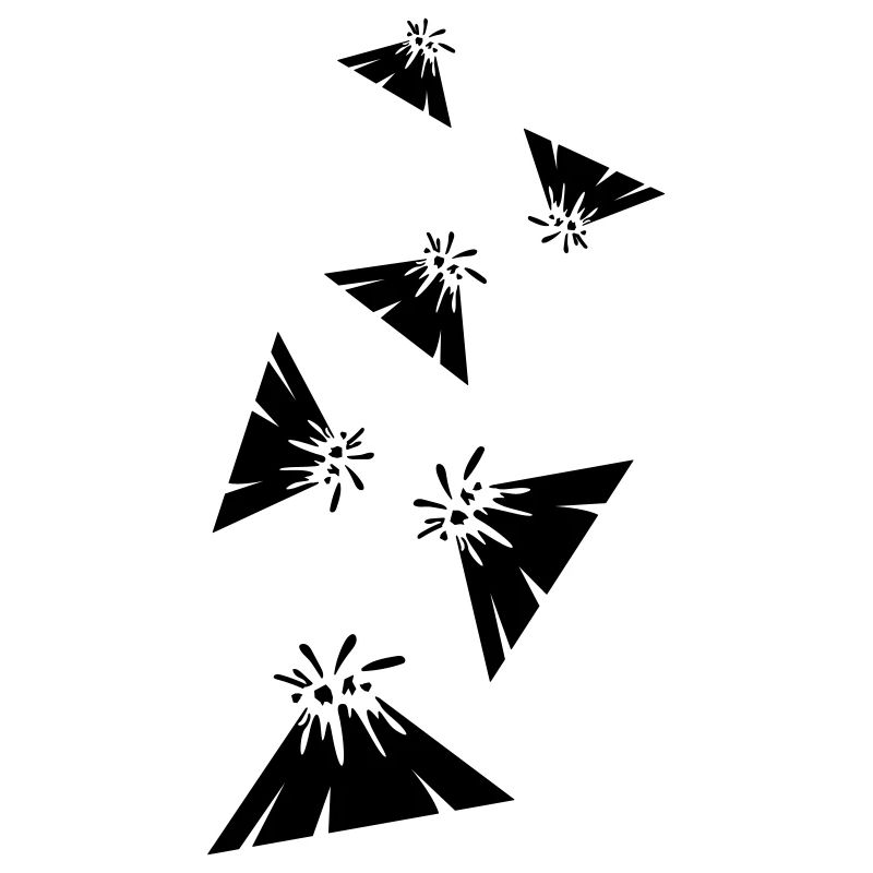 Vulkan icon symbol