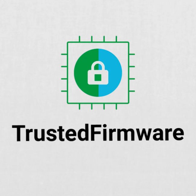 TrustedFirmware Logo verticle no org