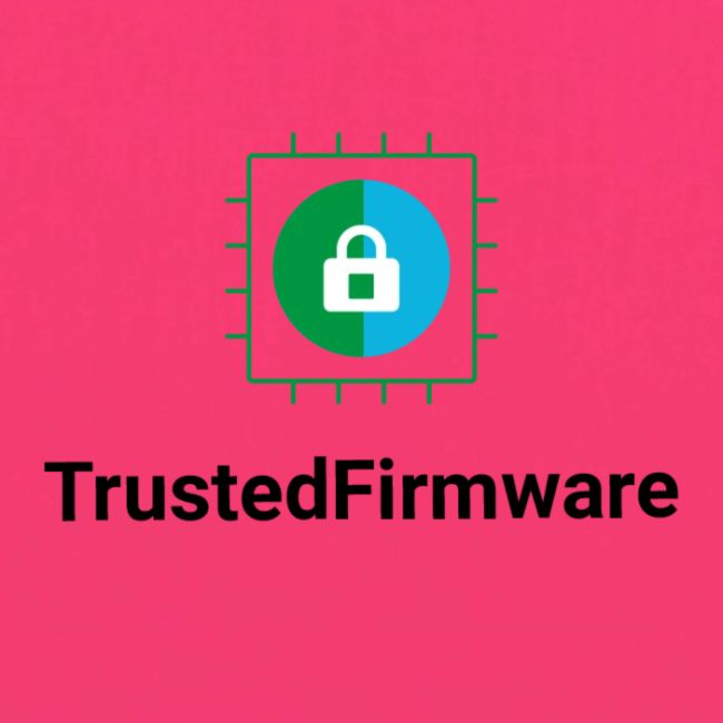 TrustedFirmware Logo verticle no org