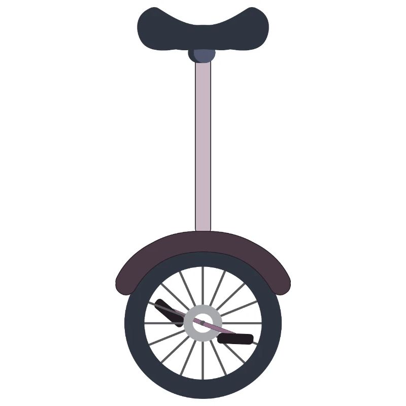 Einrad Einradfahrer