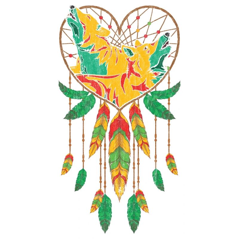 Indianer Boho Traumfänger Geschenkidee Wolf