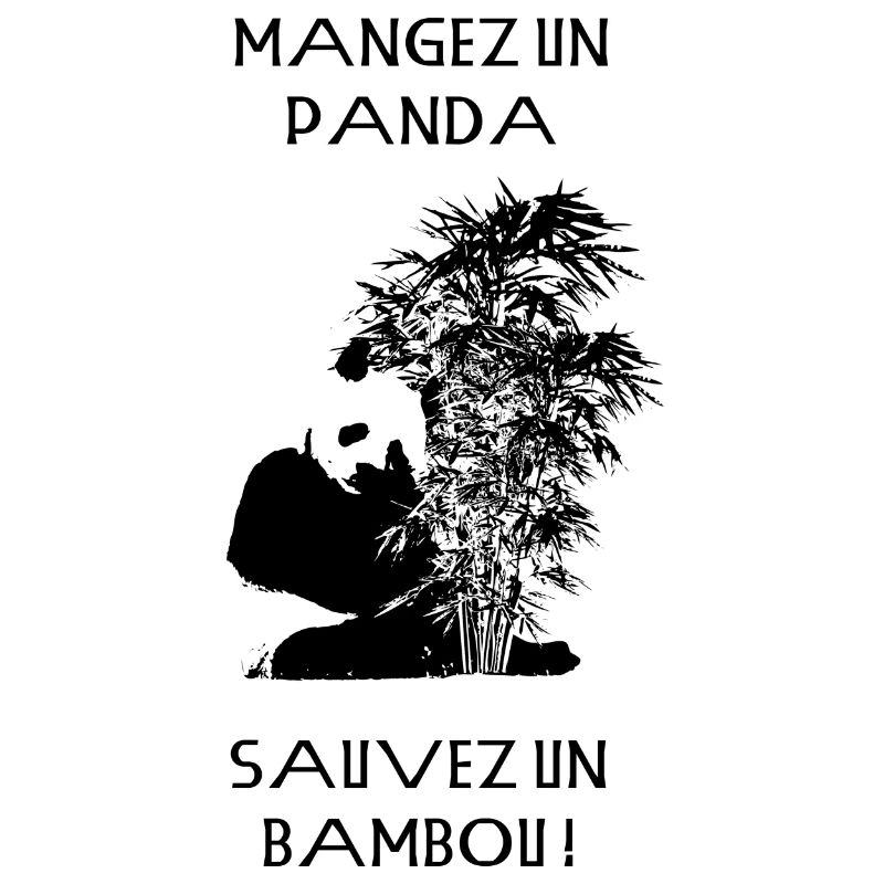 Essen Sie ein Panda