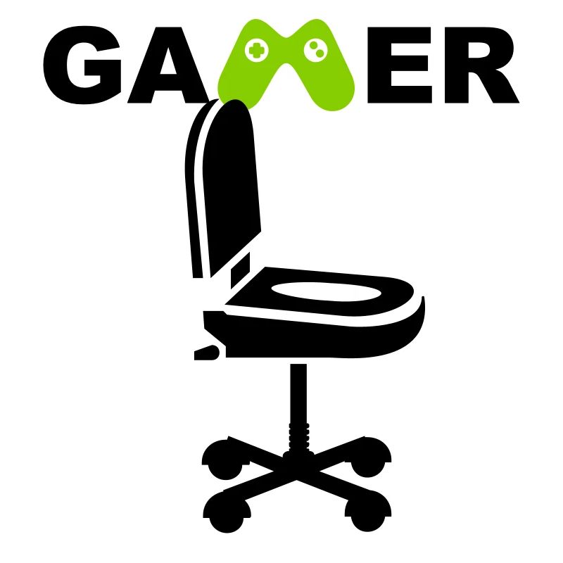 Nerd chaise de bureau de commodité / convinience