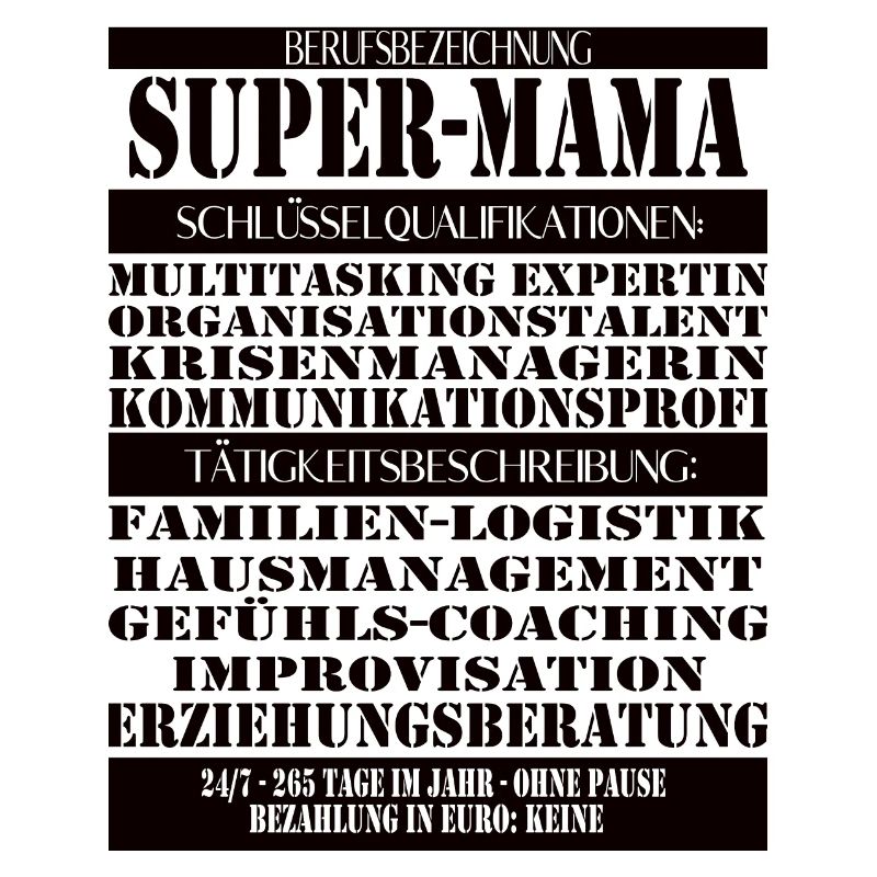 Super Mama – Multitâche sans pause