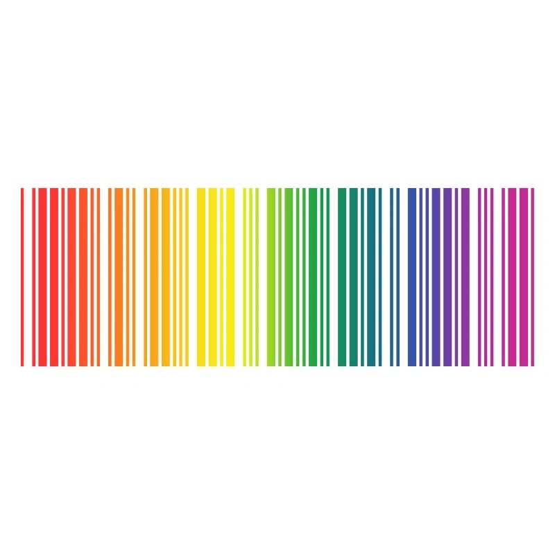 Make Love Barcode Scanbar Rainbow Gift LGBT