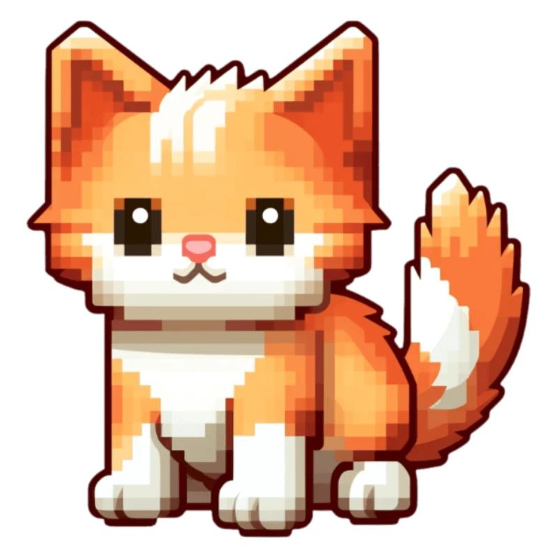 Pixel Katze