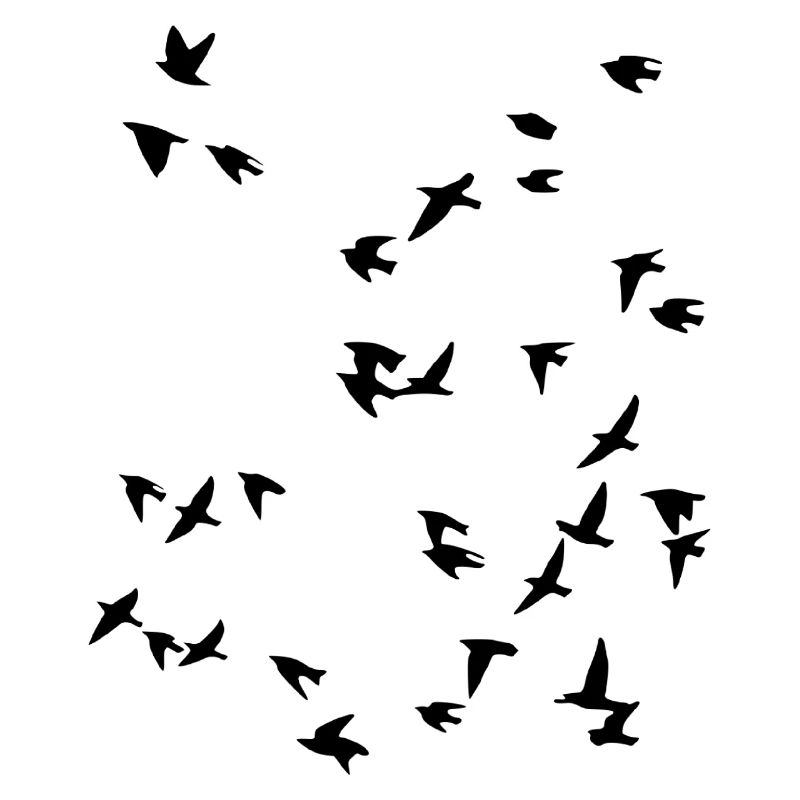 Vogel Schwarm Fliegen