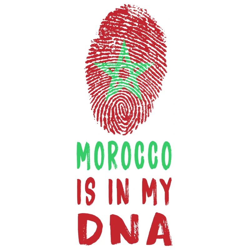 Le Maroc est dans mon ADN / idée cadeau