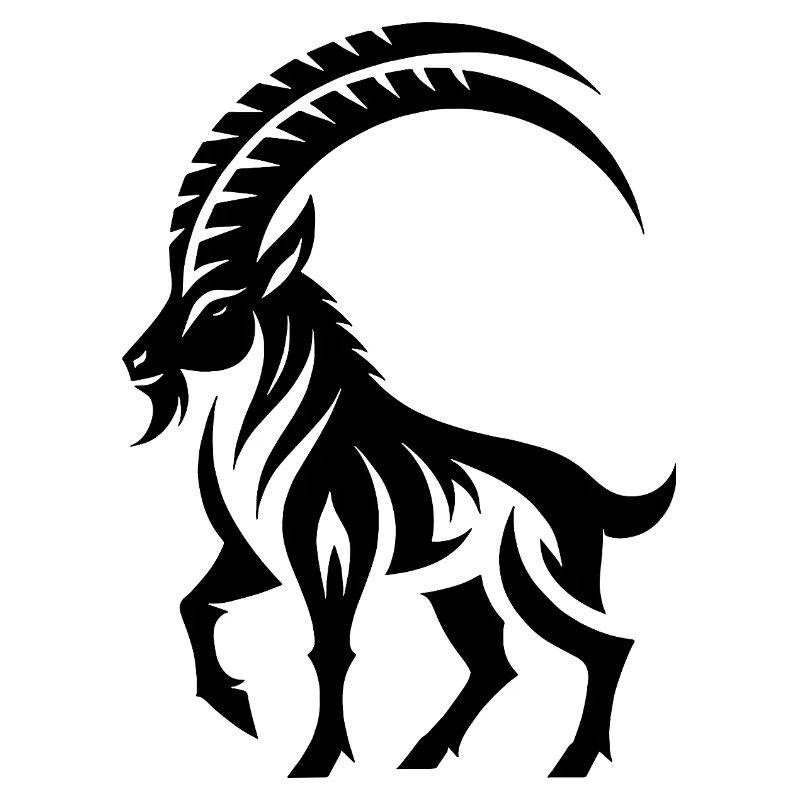 Sternzeichen Tattoo Stolzer Steinbock