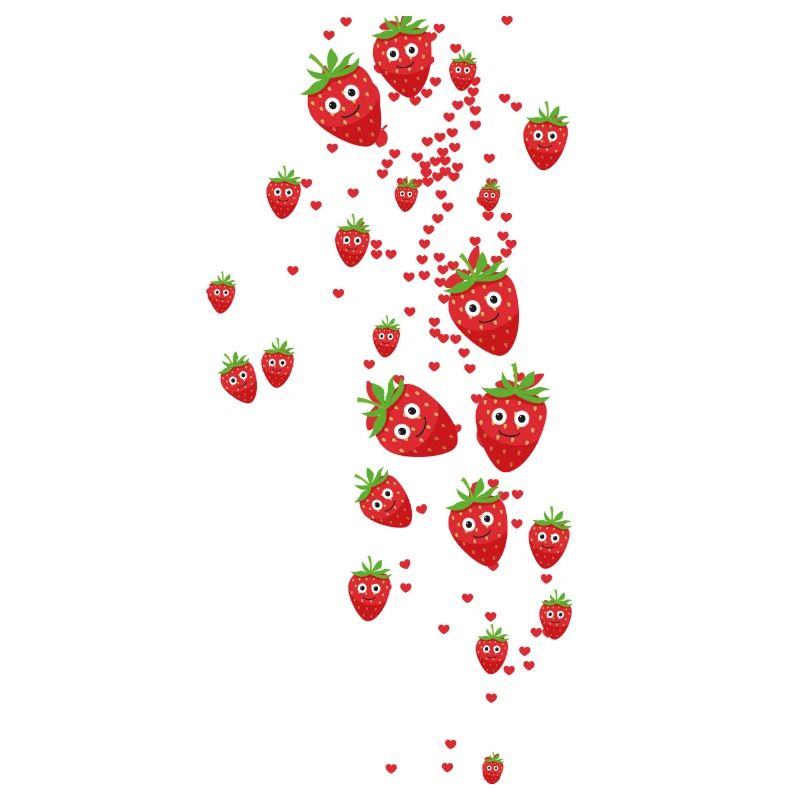 erdbeeren,erdbeere,muster,herzen