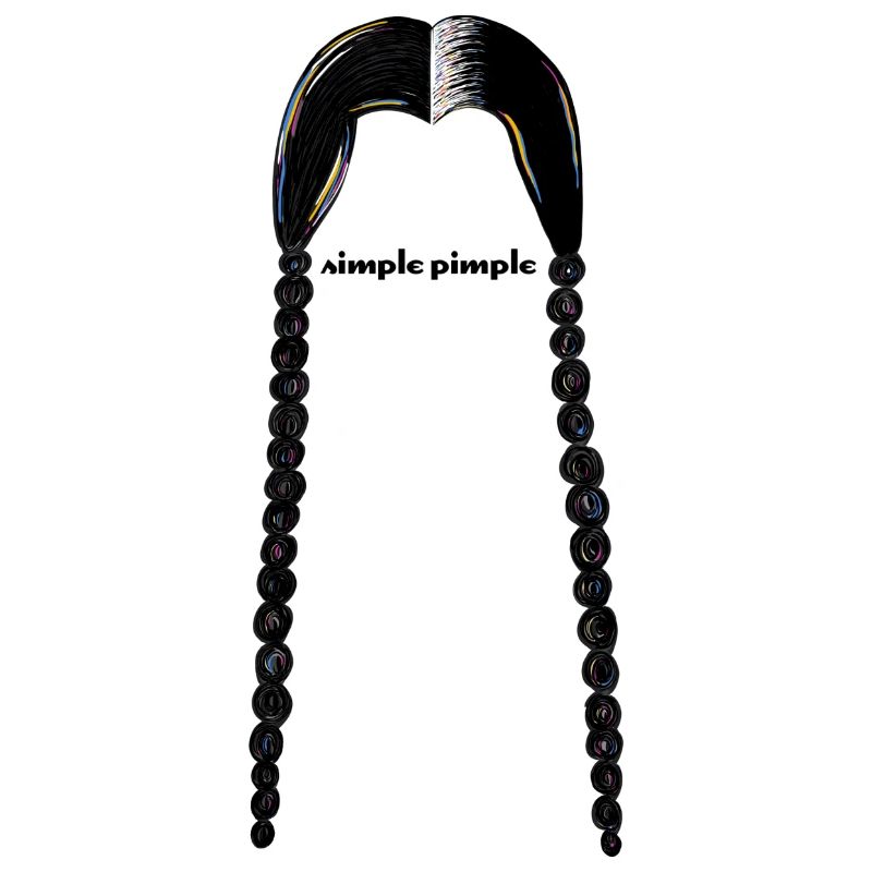 Black simple pimple