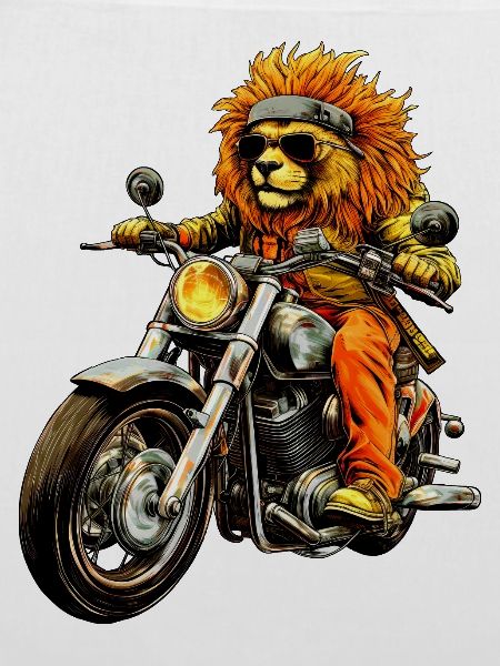 Motorrad Löwe