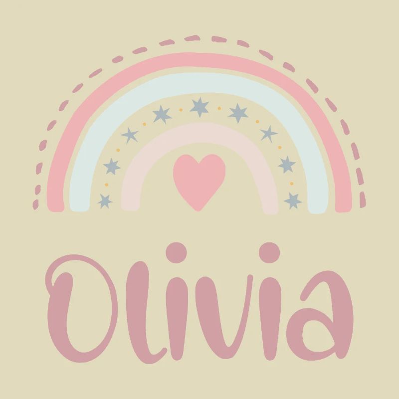 Olivia Name Rainbow