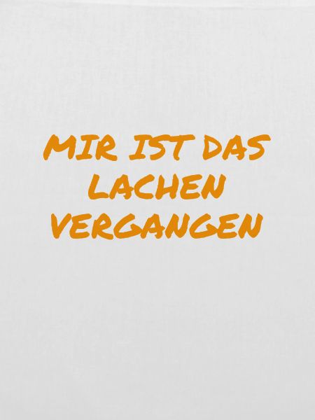 lachen war gestern