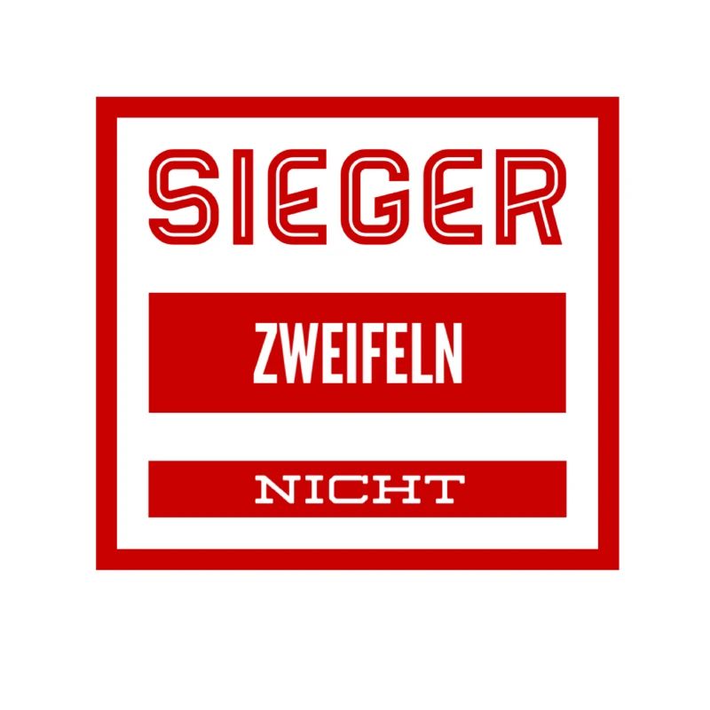 ich bin ein Gewinner
