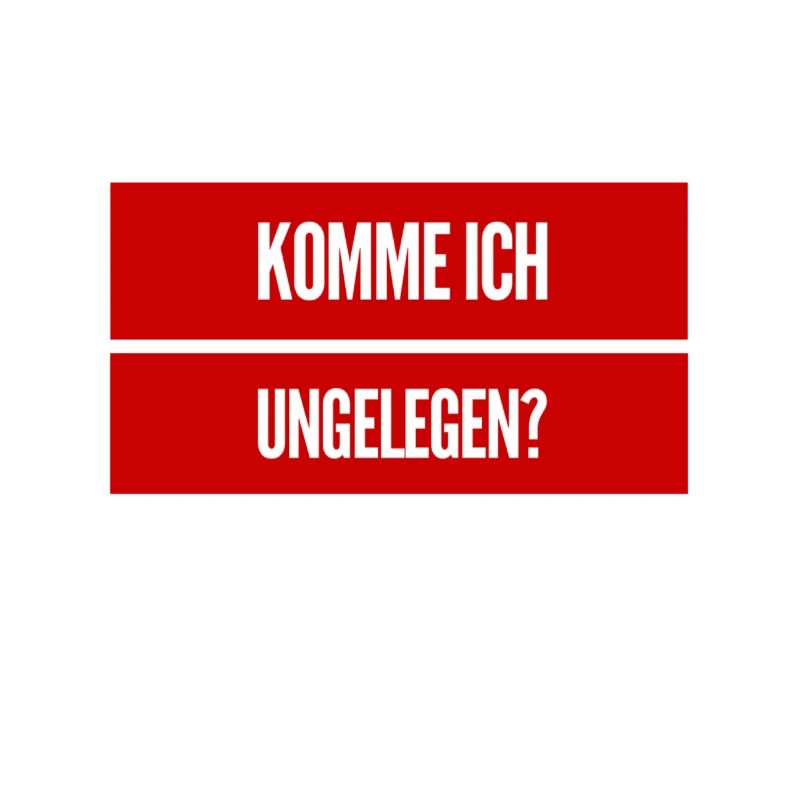 störe ich gerade?