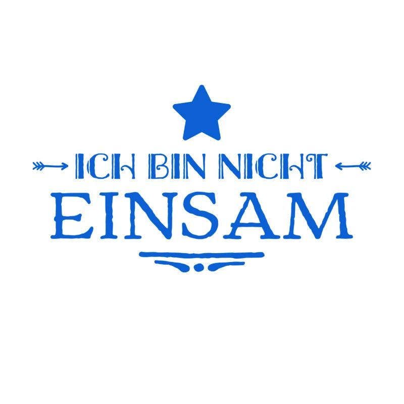 nicht einsam