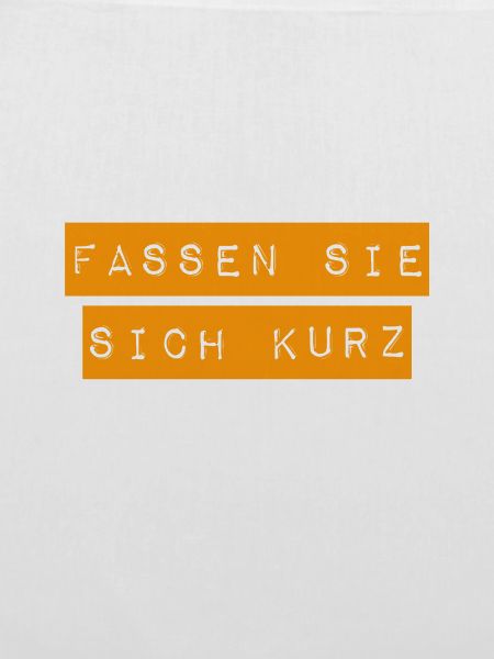 reden sie wenig