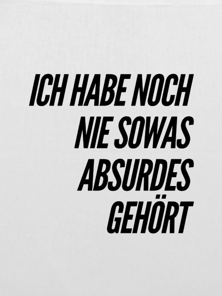 so ein Blödsinn