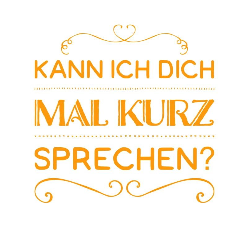 ich möchte mit dir reden