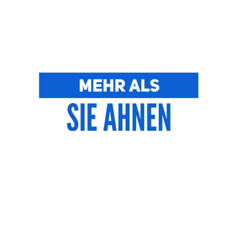 mehr als sie wittern