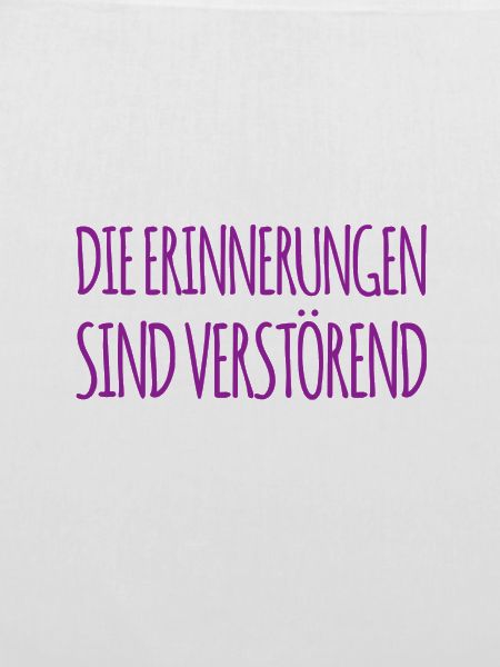 ich mag die Erinnerungen nicht
