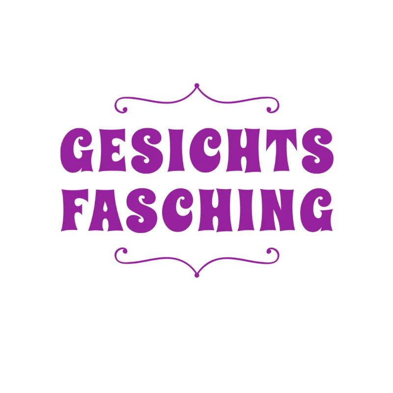 ich mag Gesichtsfasching