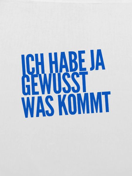 das war klar