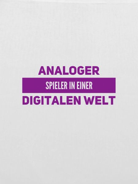 analog geht immer