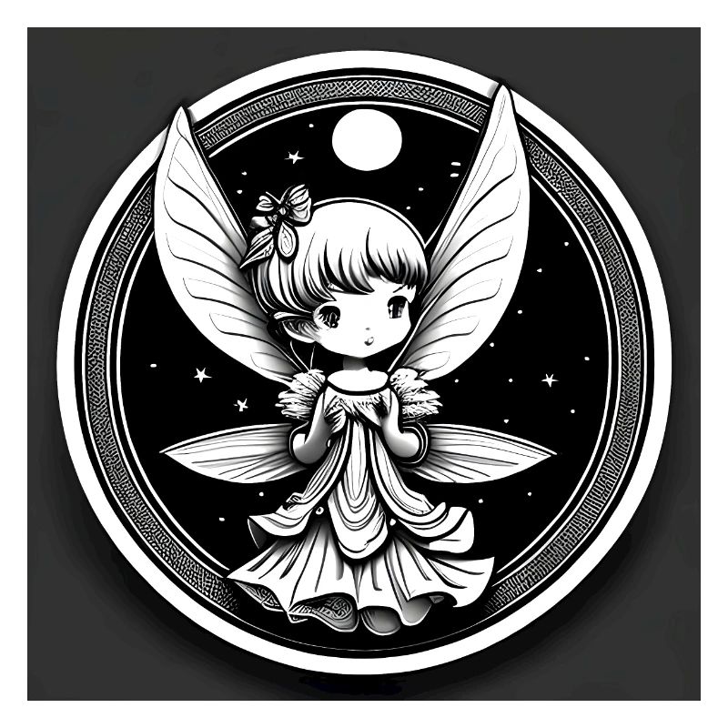 Niedliche Elfeoder Fee