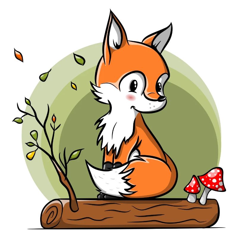 Fuchs im Herbst