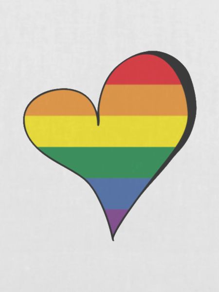 One LOVE Pride Heart
