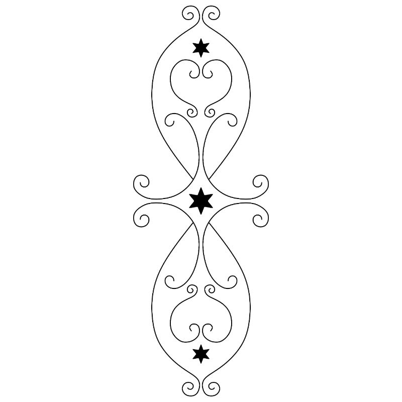 Symmetrical Star Pattern