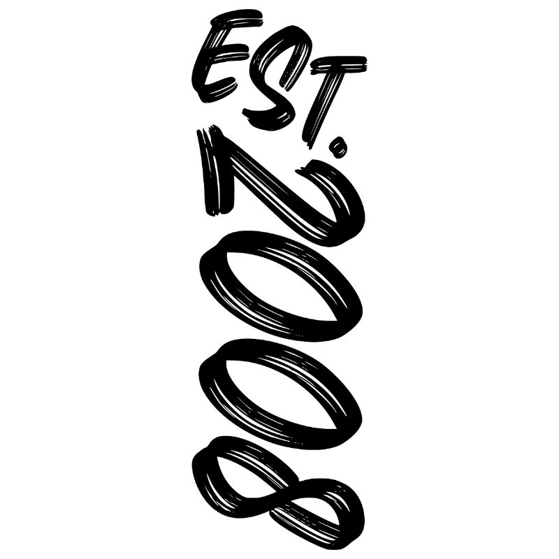 Est. 2008 - Established 2008 - Geburtstag Geschenk