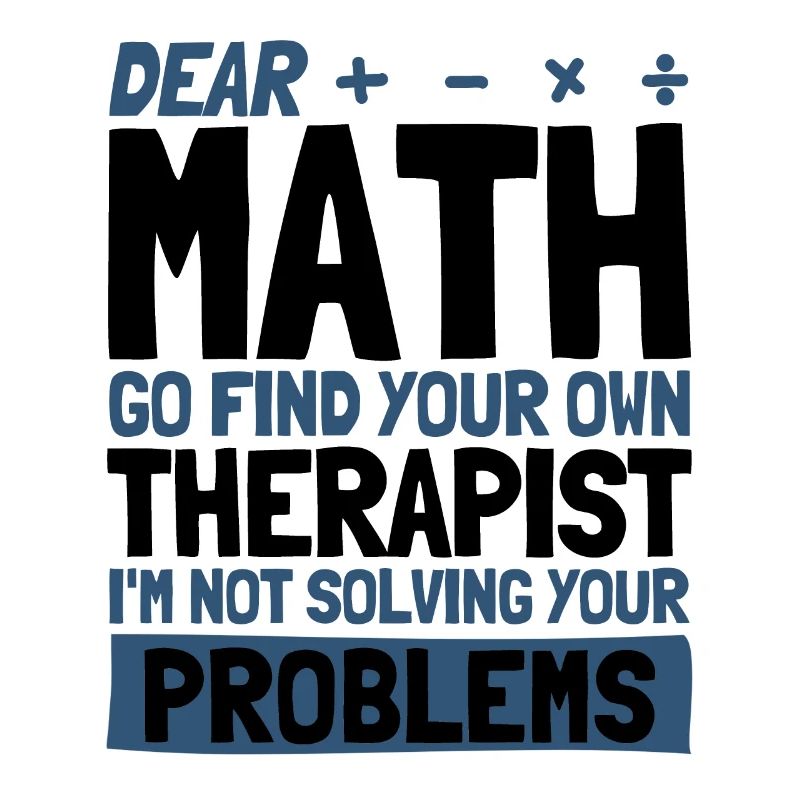 Math Mathématiques Sciences Math Cadeau