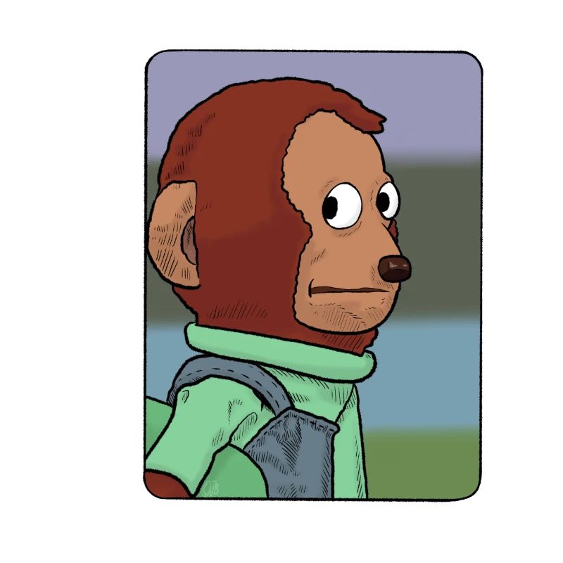 Awkward Monkey Puppet