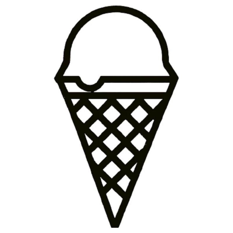 Idée cadeau crème glacée cornet de crème glacée cornet de crème glacée