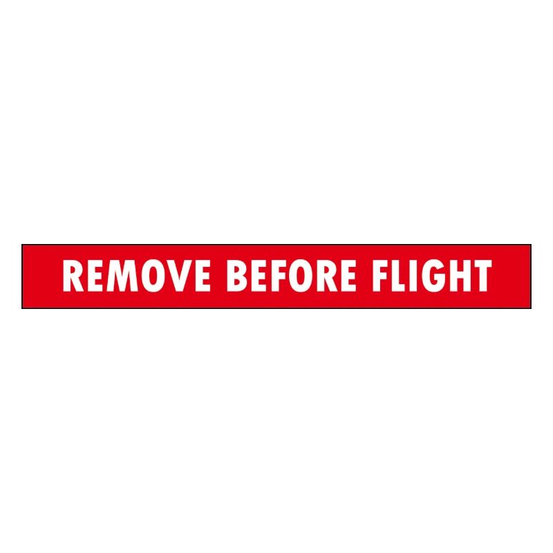 Remove before flight