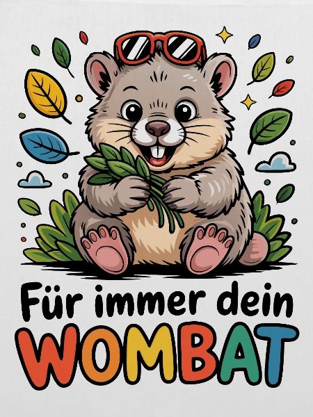 Wombat Spruch