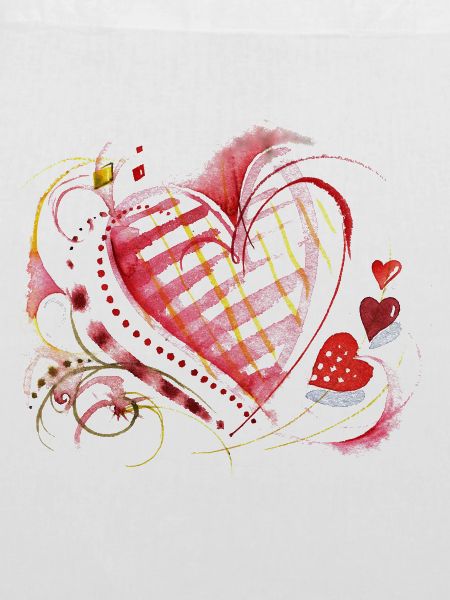 Herz aquarell