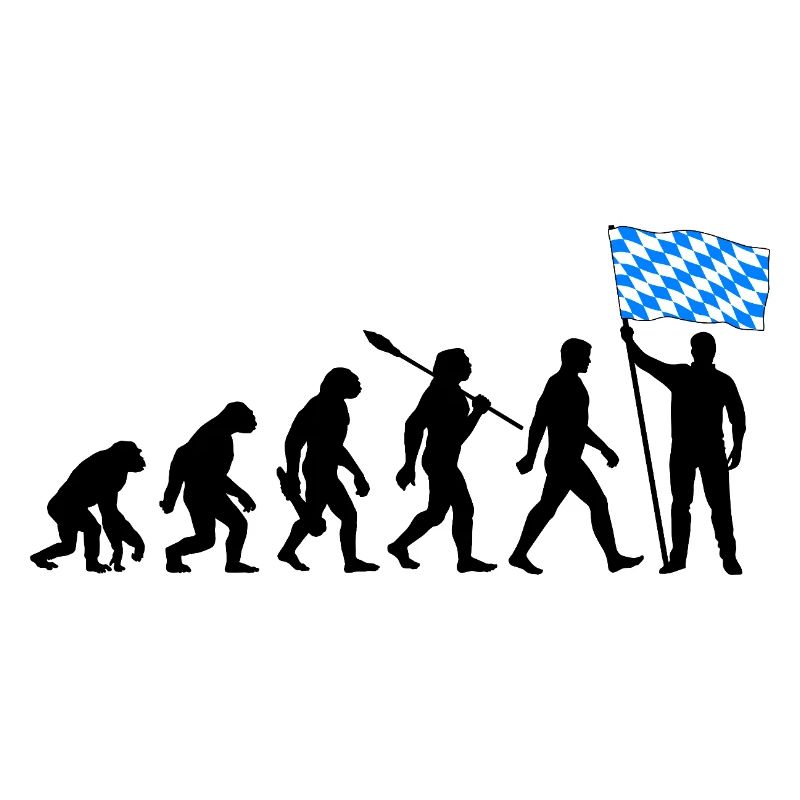 Bayern - Evolution - Flagge - Nation