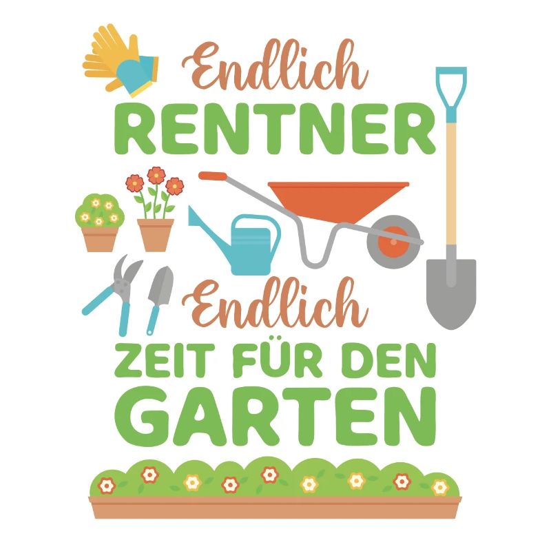 Rentner Garten Geschenk