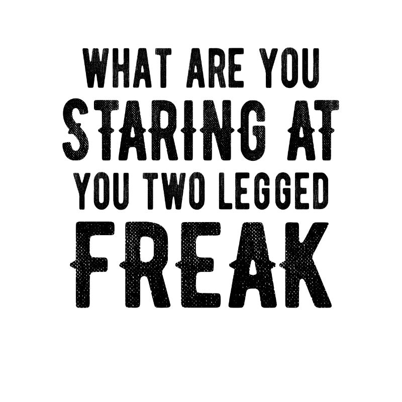 AMPUTEE: Two legged Freak