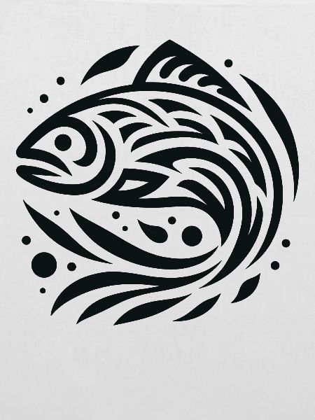 Lachs Indianer-Tierkreis