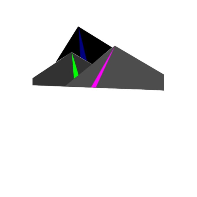 Abstrakte Berge