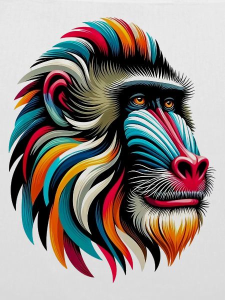 Mandrill-Affe