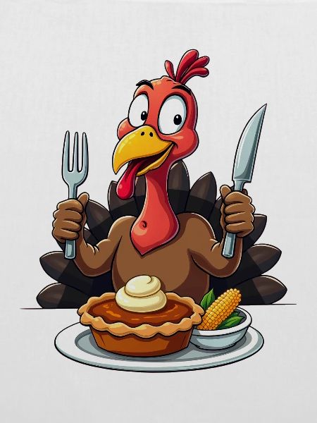 Thanksgiving Lustiger Thanksgiving Truthahn