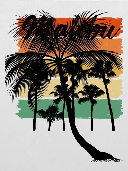 Tropenpalmen Sunset Hawaii