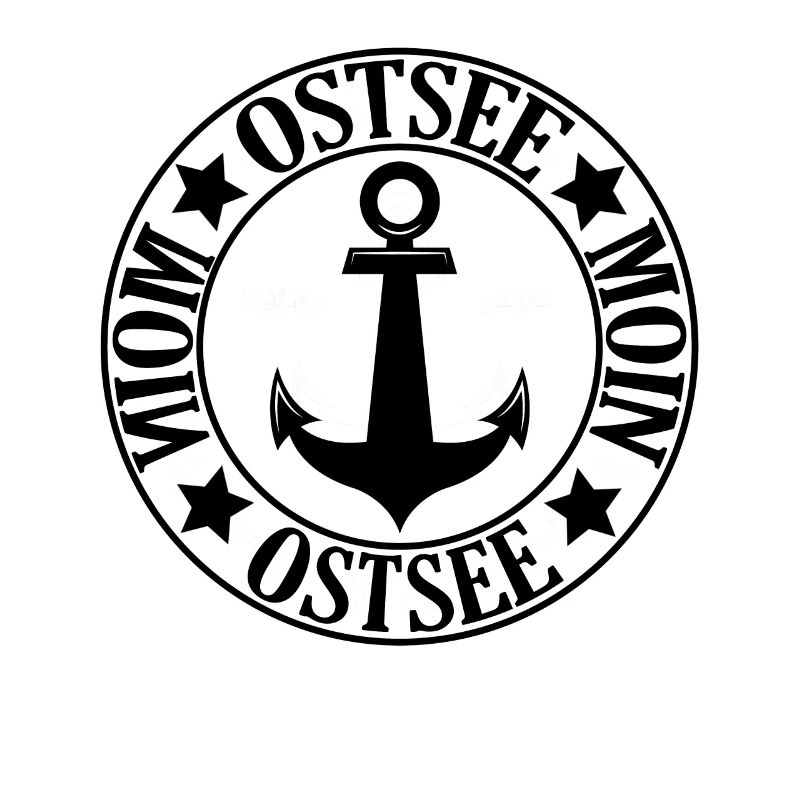 Ostsee mit Anker Moin